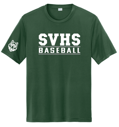 SVHS Baseball Moisture-Wicking Short Sleeve Tee