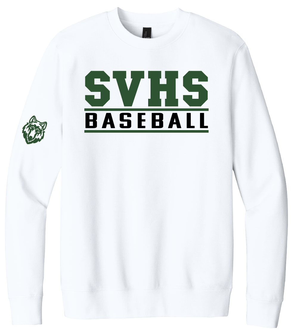 SVHS Baseball  Baseball Crewneck Fleece
