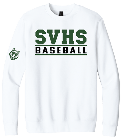 SVHS Baseball  Baseball Crewneck Fleece