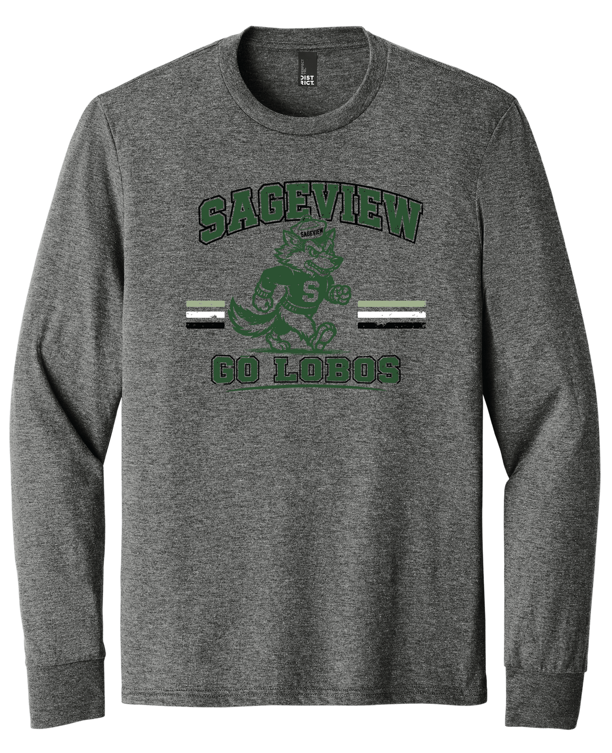Lobos Old School Long Sleeve Tee