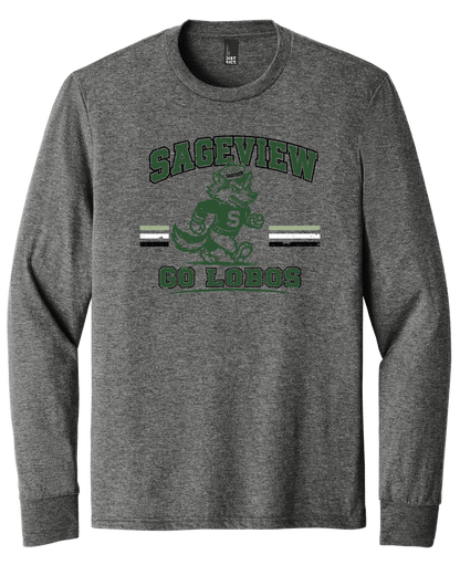 Lobos Old School Long Sleeve Tee