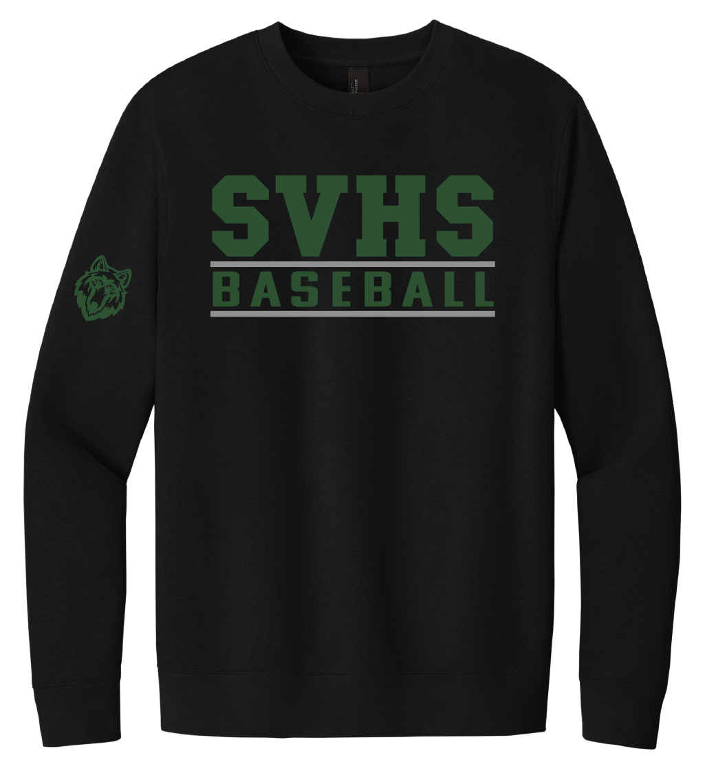 SVHS Baseball  Baseball Crewneck Fleece