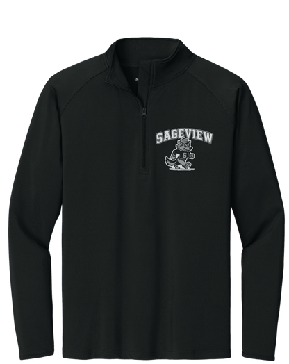 Lobos Old School 1/4 Zip