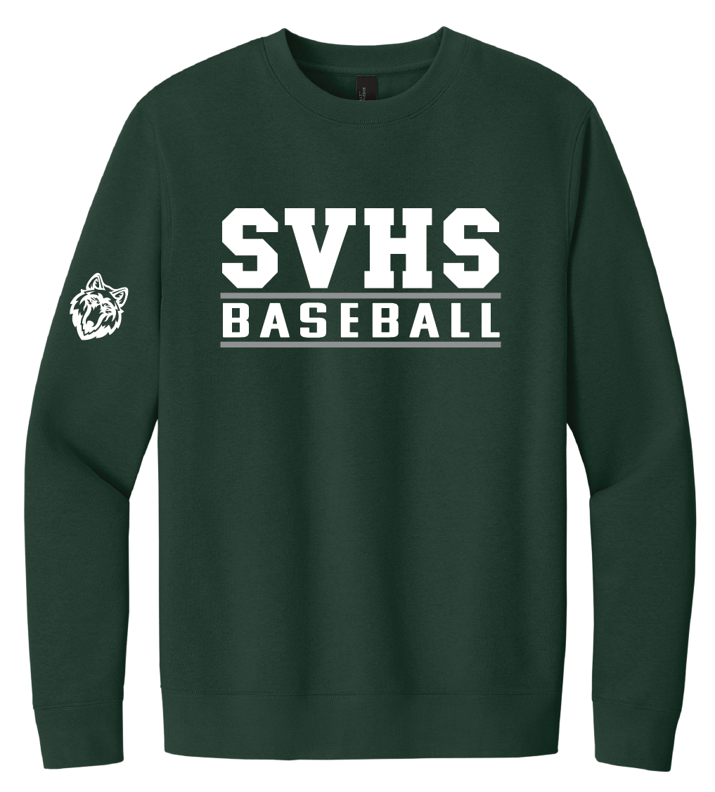 SVHS Baseball  Baseball Crewneck Fleece