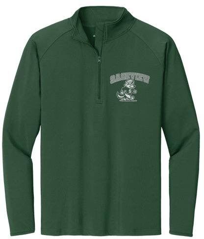 Lobos Old School 1/4 Zip