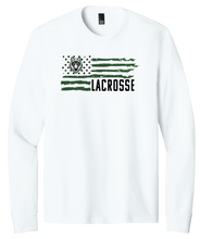 Load image into Gallery viewer, Lobo Flag Lacrosse Long Sleeve T-Shirt
