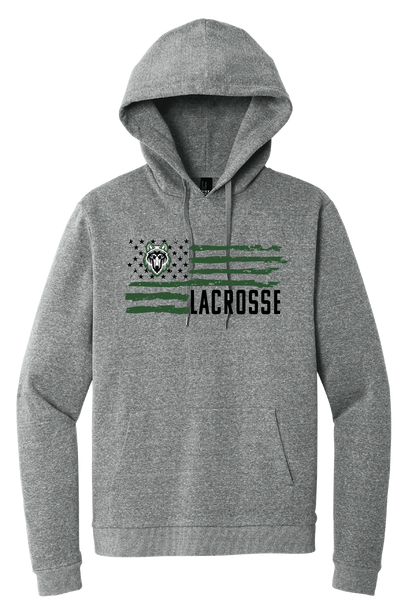 Lobo Flag Lacrosse Hoodie
