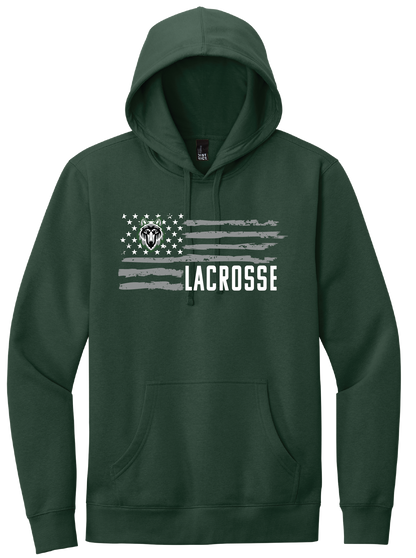 Lobo Flag Lacrosse Hoodie