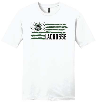 Lobo Flag Lacrosse T-Shirt