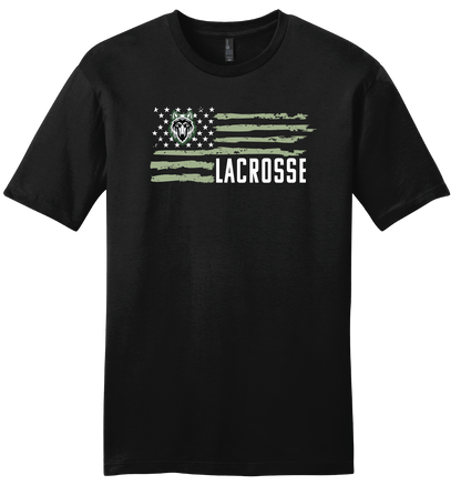 Lobo Flag Lacrosse T-Shirt