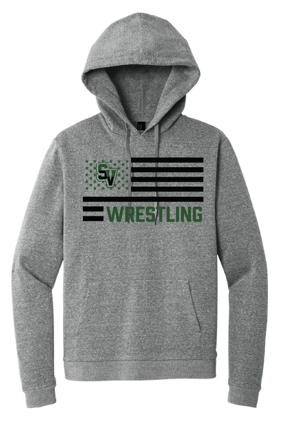 Sageview Wrestling American Flag Hoodie