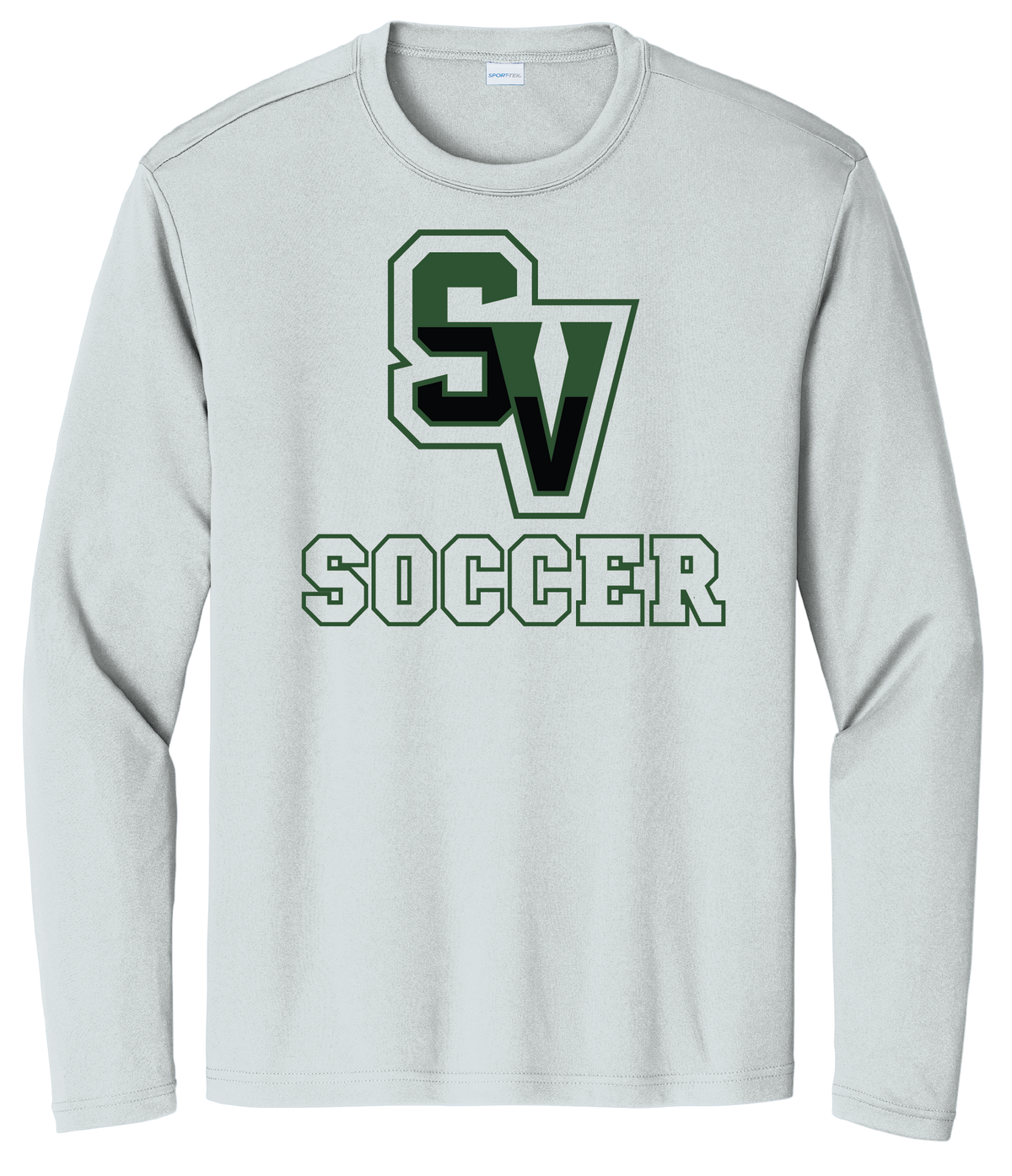 Sageview Soccer Moisture-Wicking Long Sleeve Tee