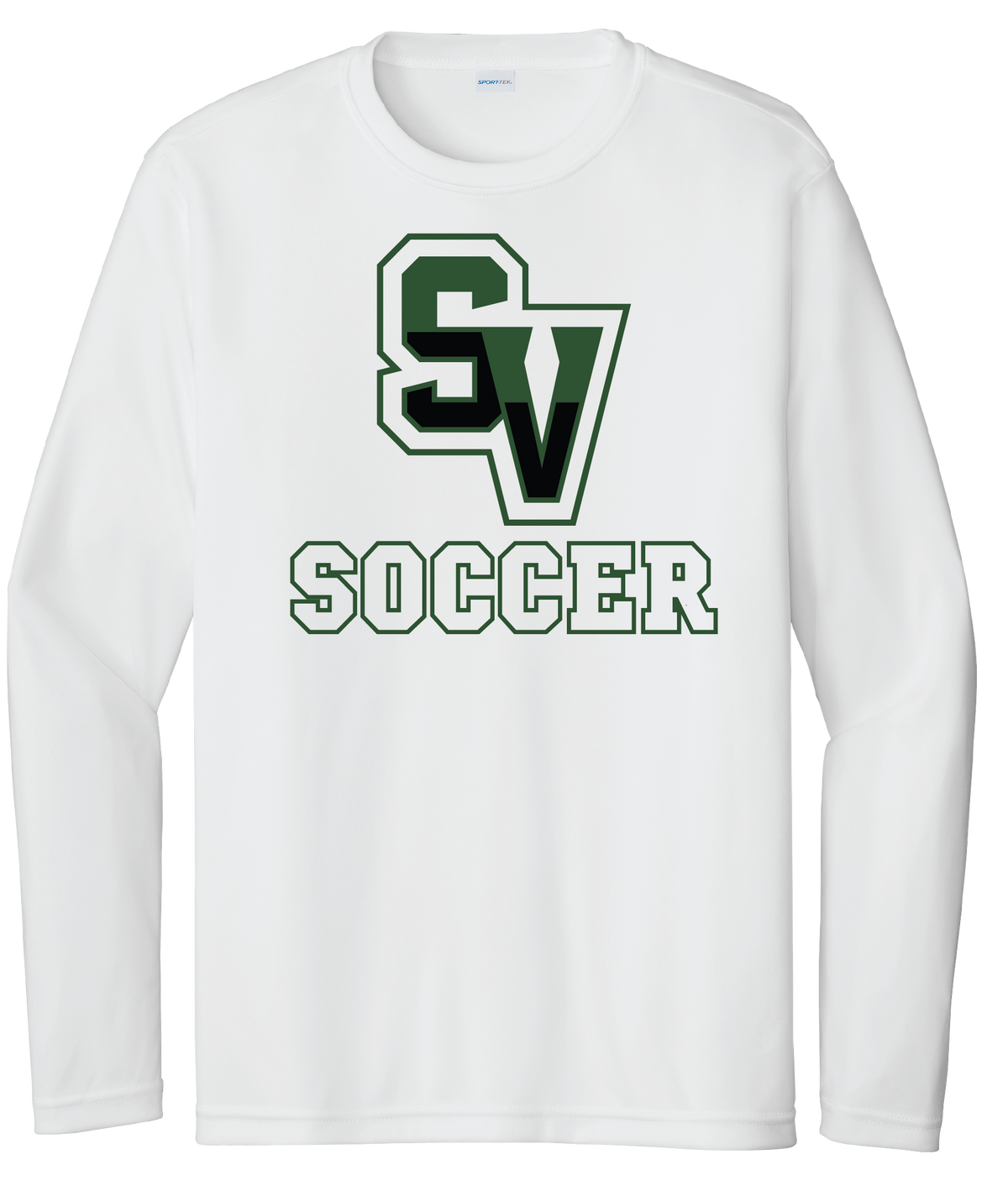 Sageview Soccer Moisture-Wicking Long Sleeve Tee