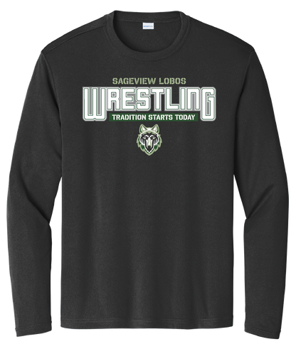 Sageview Wrestling LOBOS Long Sleeve