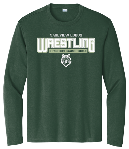 Sageview Wrestling LOBOS Long Sleeve