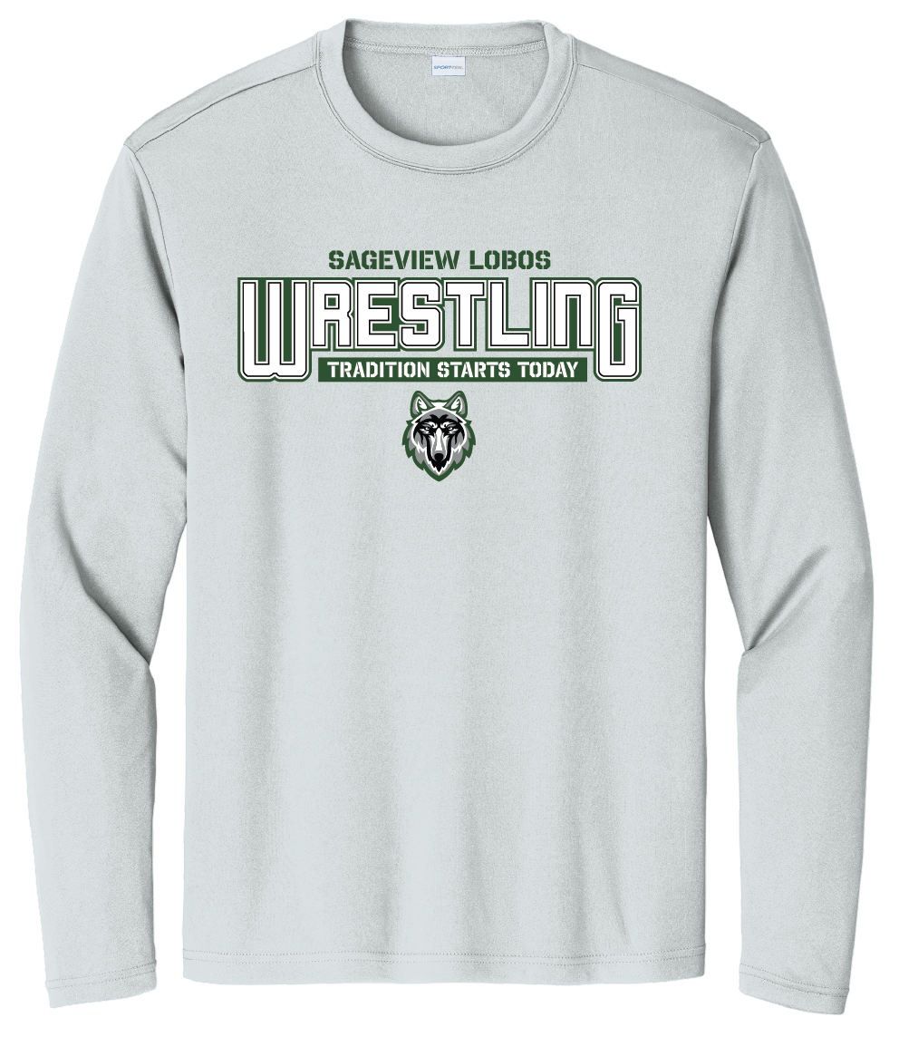 Sageview Wrestling LOBOS Long Sleeve