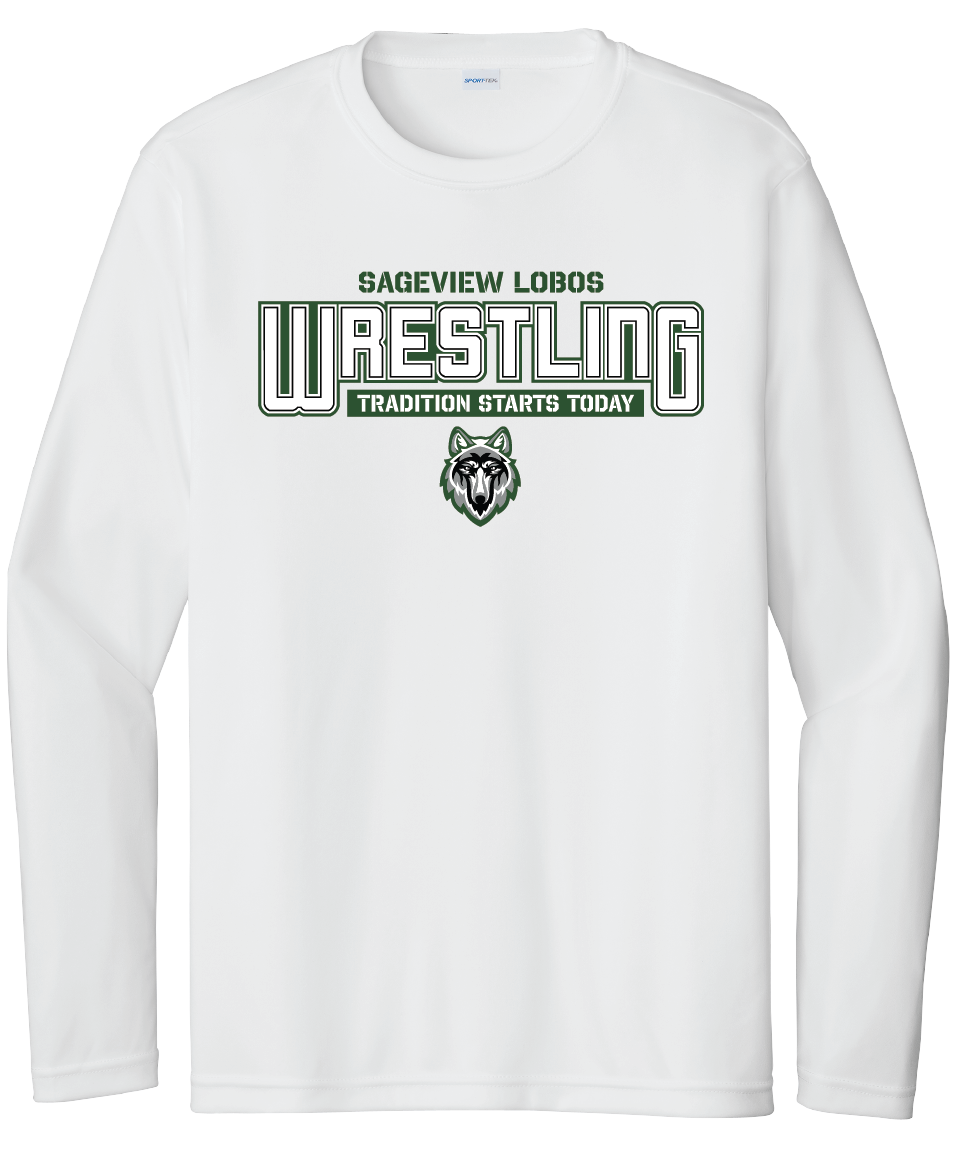 Sageview Wrestling LOBOS Long Sleeve