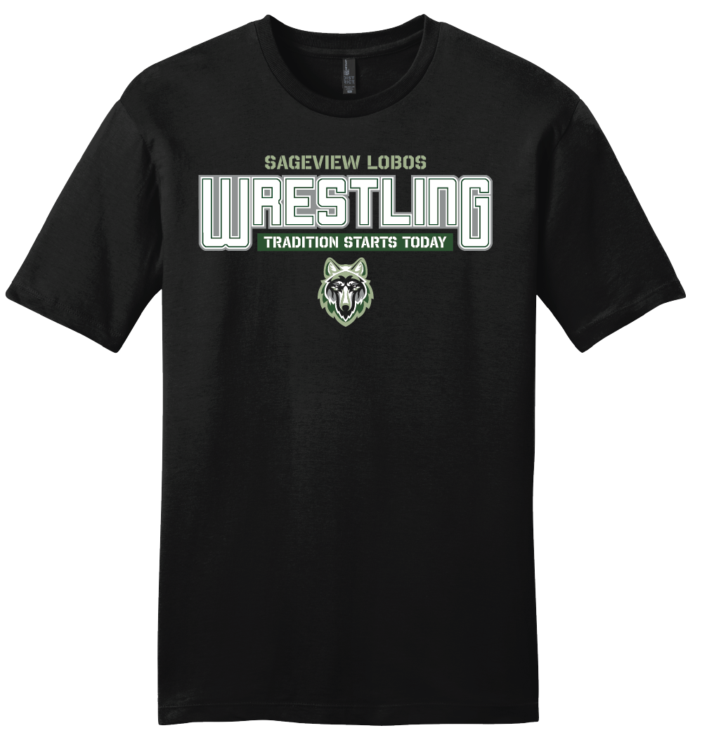 Sageview Wrestling LOBOS T-Shirt