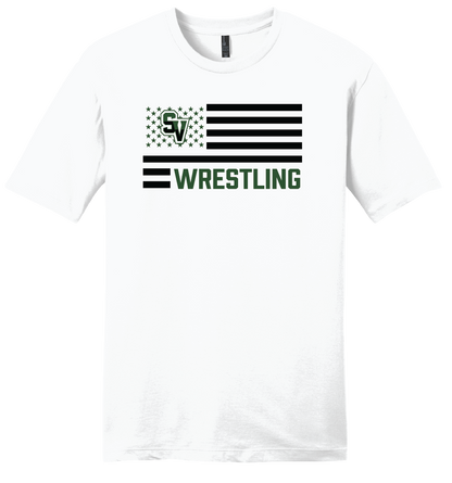 Sageview Wrestling American Flag T-Shirt