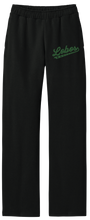 Load image into Gallery viewer, Lobos Script Fleece Open-Bottom Sweatpants
