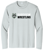 Load image into Gallery viewer, Sageview Girl's Wrestling Lobos Long Sleeve
