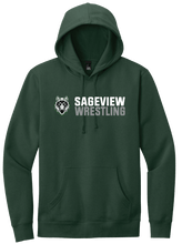 Load image into Gallery viewer, Sageview Girl's Wrestling Lobos Hoodie
