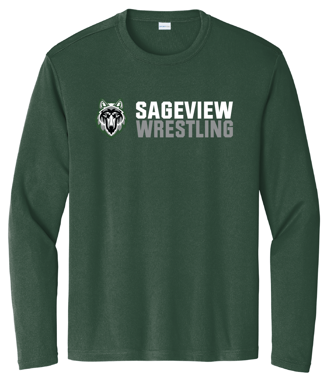Sageview Girl's Wrestling Lobos Long Sleeve