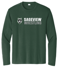 Load image into Gallery viewer, Sageview Girl's Wrestling Lobos Long Sleeve
