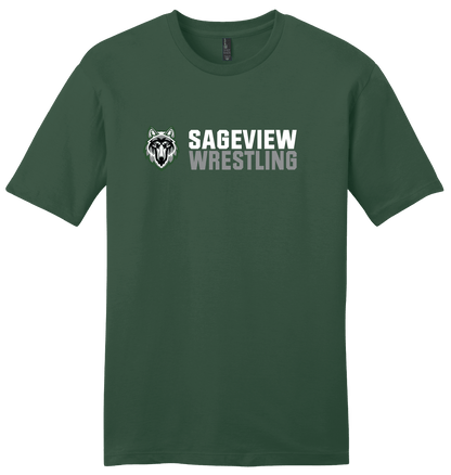 Sageview Girl's Wrestling Lobos Tee