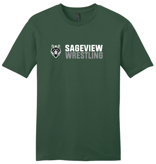 Sageview Girl's Wrestling Lobos Tee