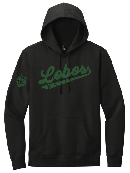 Lobos Script Baseball Hoodie