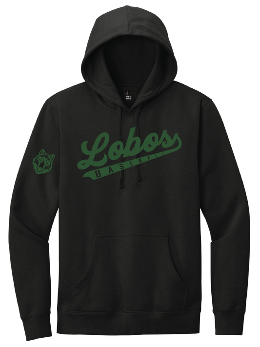 Lobos Script Baseball Hoodie