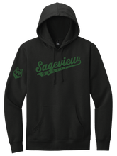 Load image into Gallery viewer, Sageview Script Baseball Hoodie
