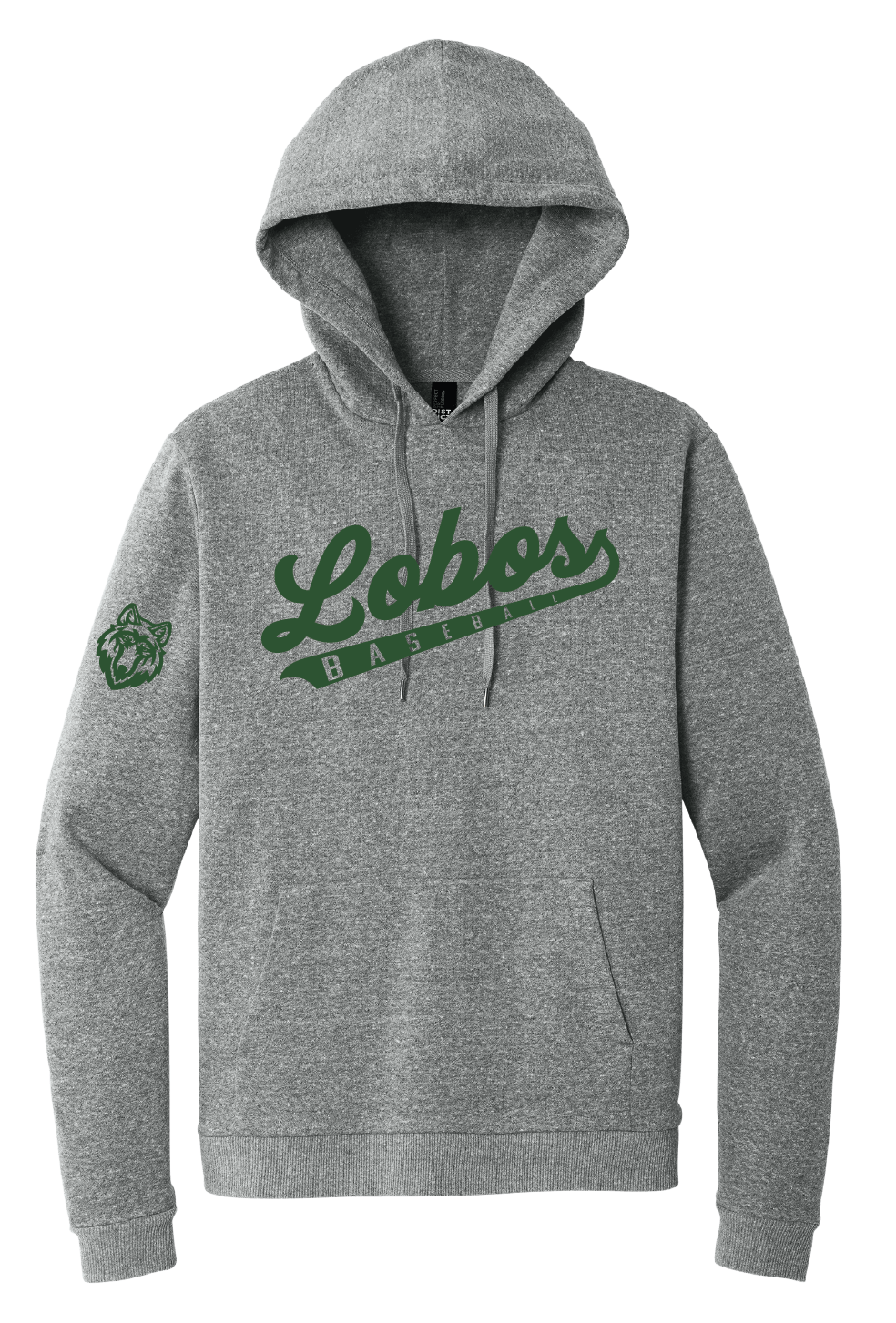 Lobos Script Baseball Hoodie