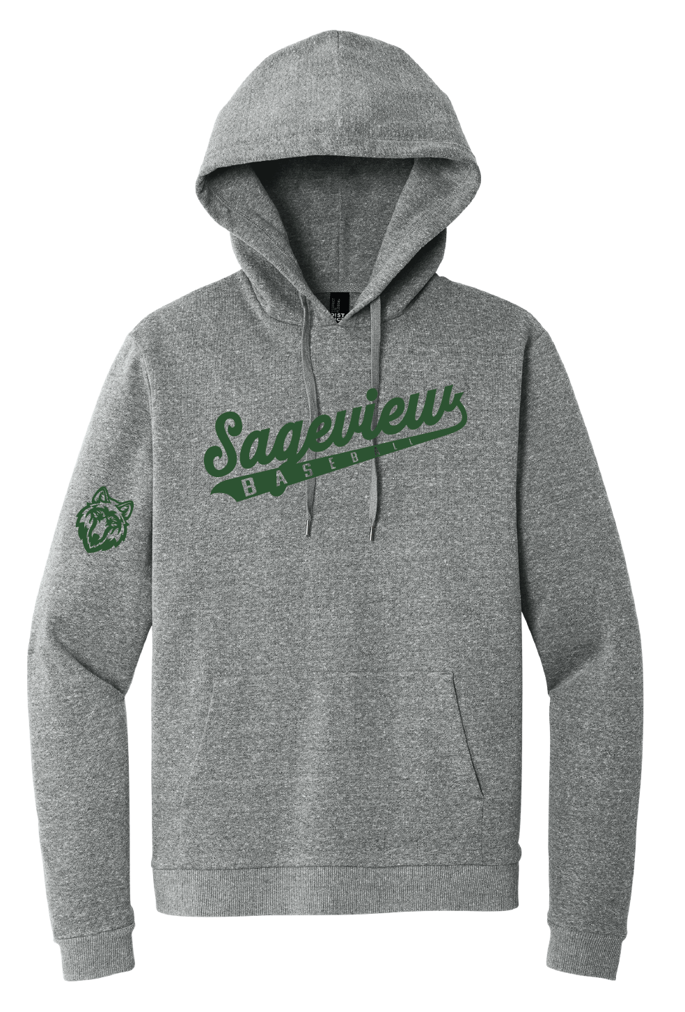 Sageview Script Baseball Hoodie