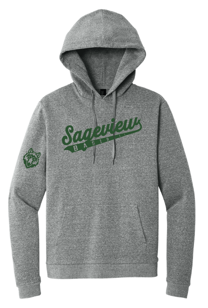 Sageview Script Baseball Hoodie