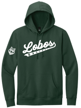 Load image into Gallery viewer, Lobos Script Baseball Hoodie

