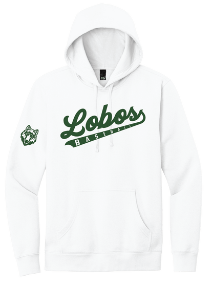 Lobos Script Baseball Hoodie