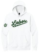 Load image into Gallery viewer, Lobos Script Baseball Hoodie
