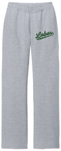 Load image into Gallery viewer, Lobos Script Fleece Open-Bottom Sweatpants
