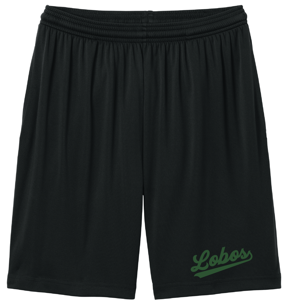 Lobos Script Moisture-Wicking Short
