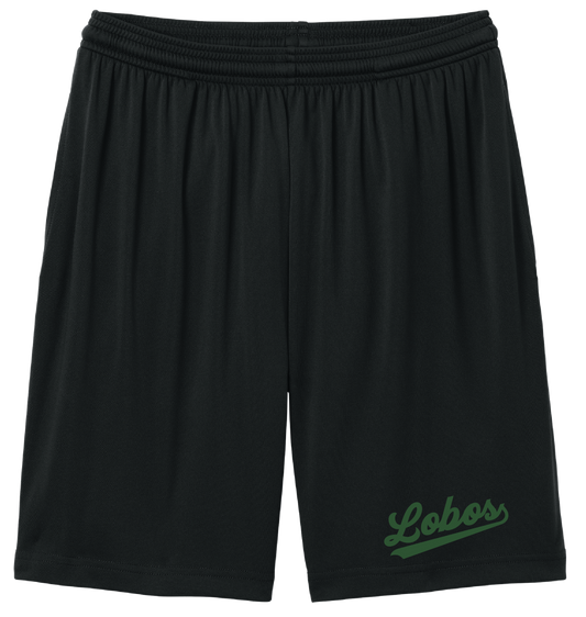 Lobos Script Moisture-Wicking Short