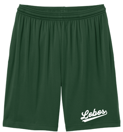 Lobos Script Moisture-Wicking Short
