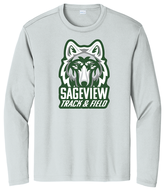Lobos Track & Field Moisture-Wicking Long Sleeve Tee