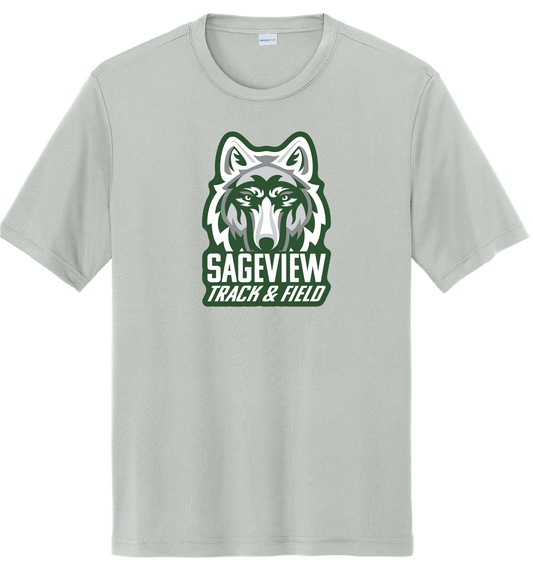Lobos Track & Field Moisture-Wicking Short Sleeve Tee