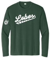Load image into Gallery viewer, Lobos Script Moisture-Wicking Long Sleeve Tee
