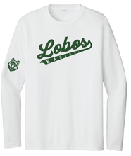 Load image into Gallery viewer, Lobos Script Moisture-Wicking Long Sleeve Tee
