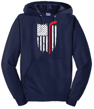 Load image into Gallery viewer, Hockey Flag Hoodie
