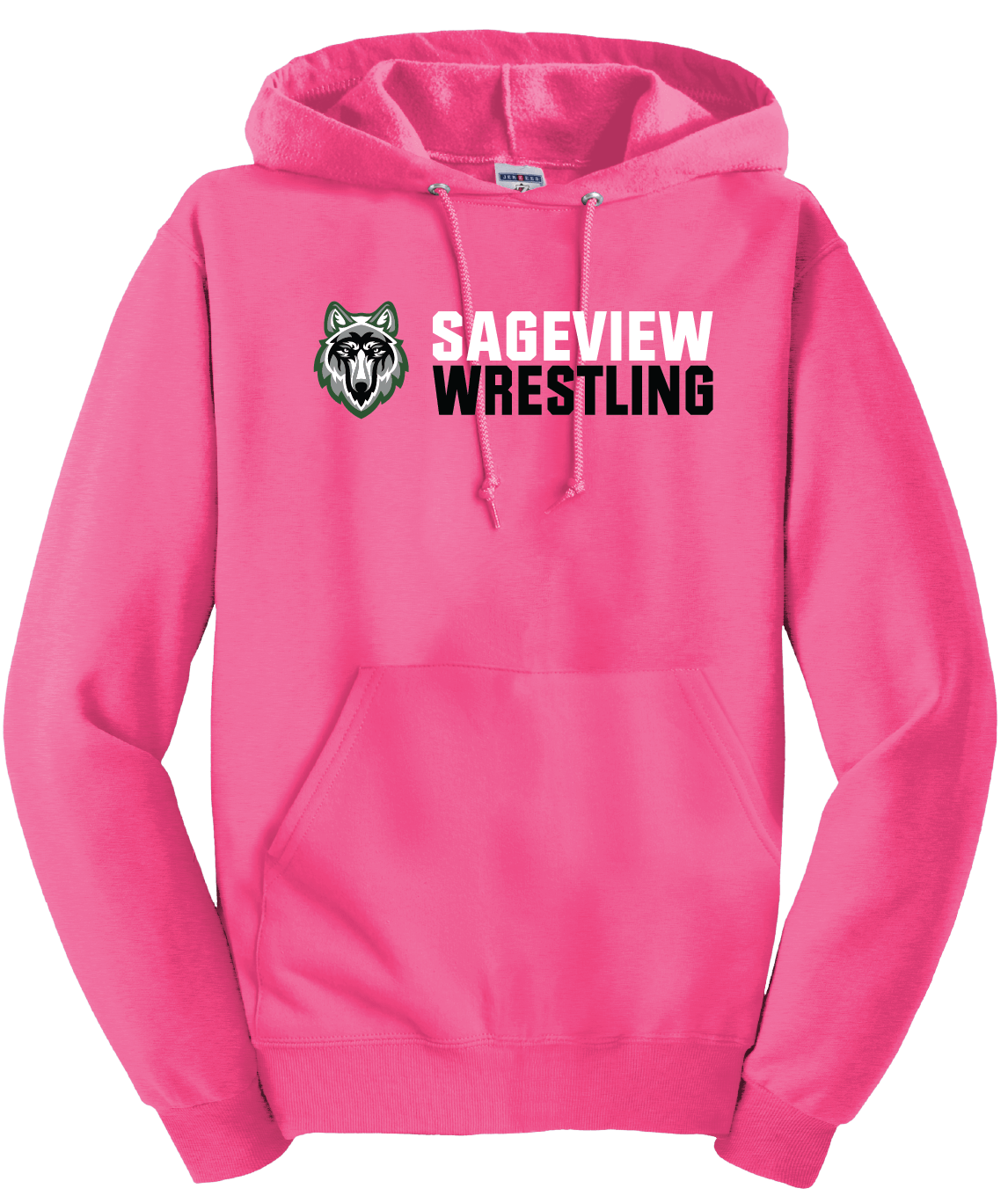 Sageview Girl's Wrestling Lobos Hoodie