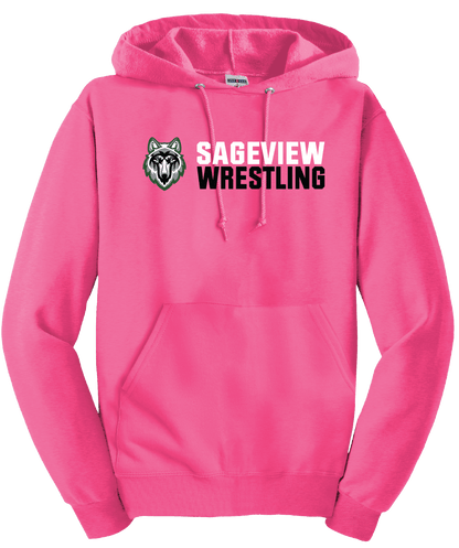 Sageview Girl's Wrestling Lobos Hoodie